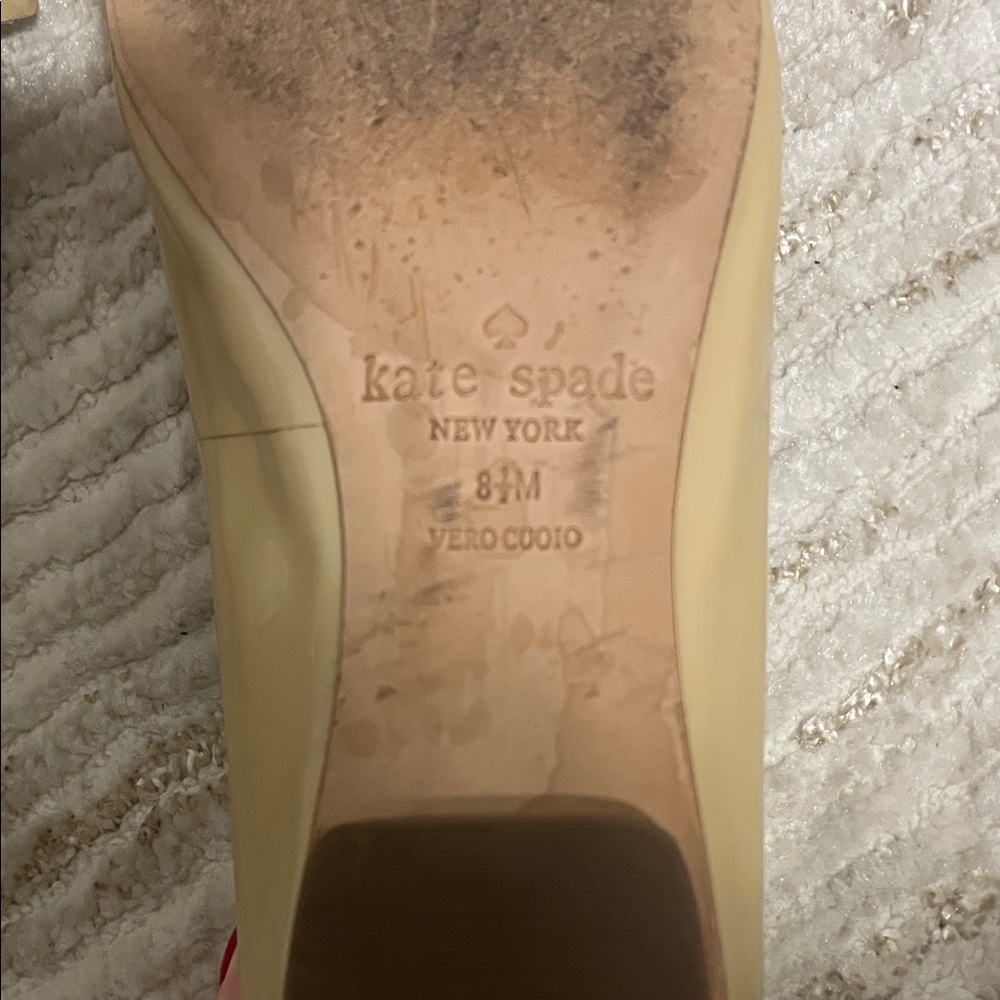 Kate Spade Tan Flower-Adorned Flats - Picture 5 of 5